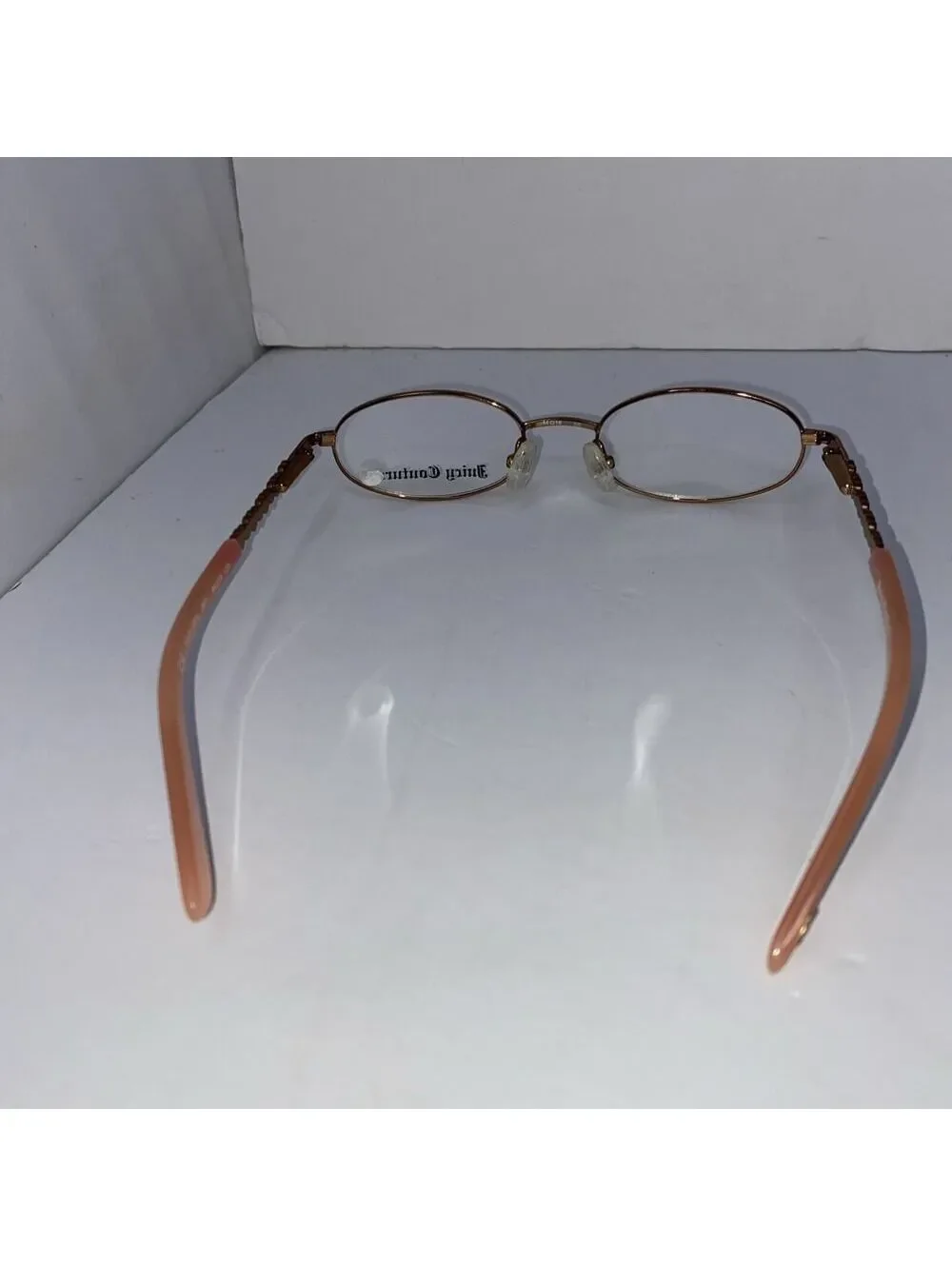 Juicy Couture TOO COOL JMY 44-16-120 Rose Gold Full Rim Eyeglasses Frame Pink